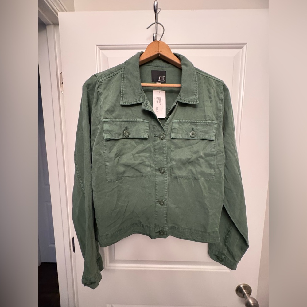 Kut from the Kloth Olive Green Jacket